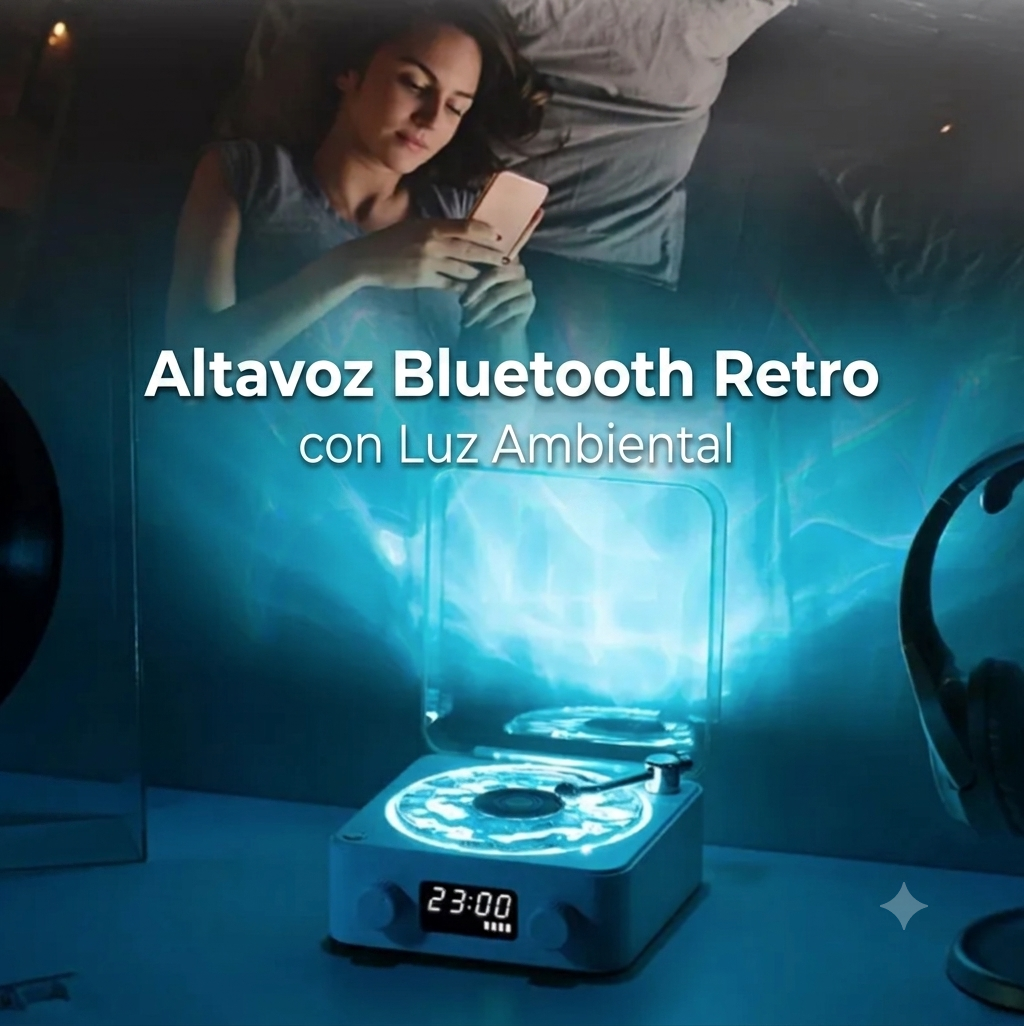 Altavoz Portatil Vintage